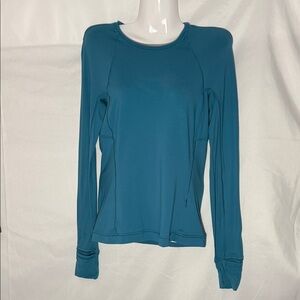 Lululemon Teal Long Sleeve Top